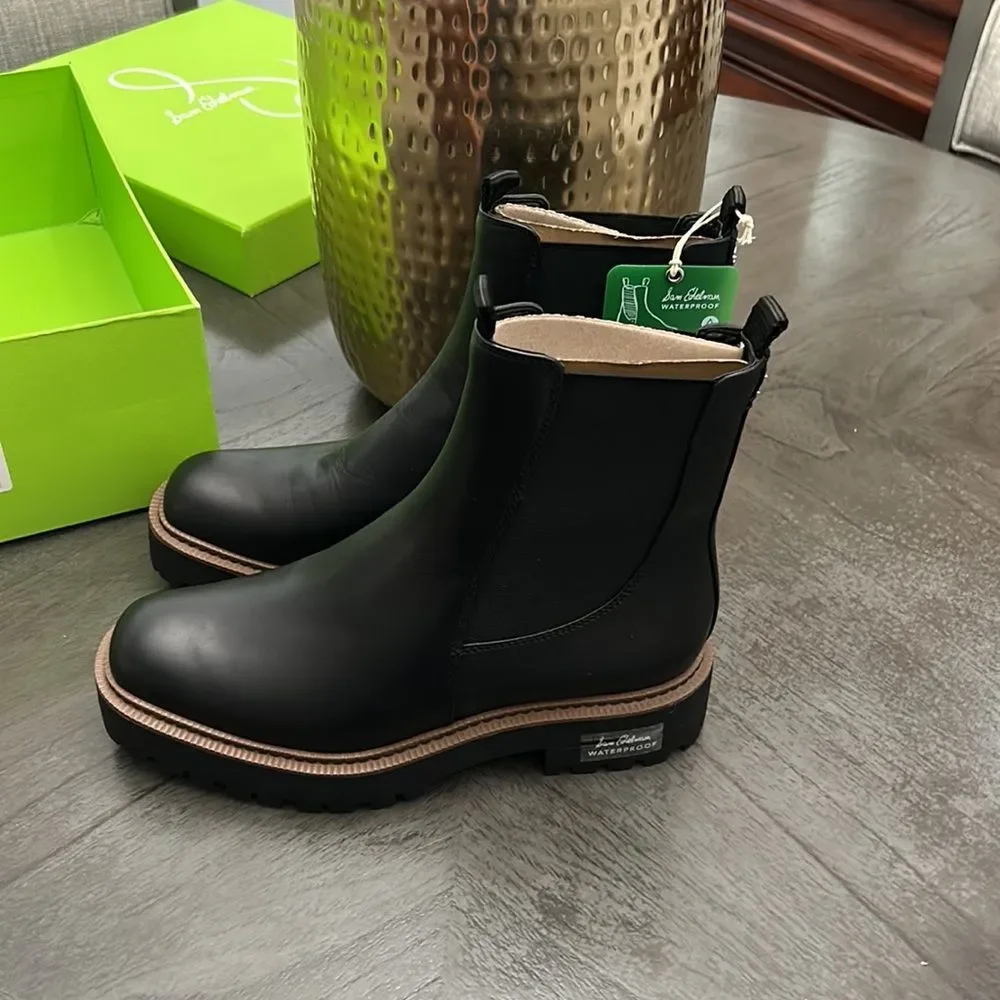 Sam Edelman Laguna Waterproof Lug Sole Chelsea Boot - Picture 8 of 12